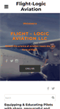 Mobile Screenshot of flight-logic.com